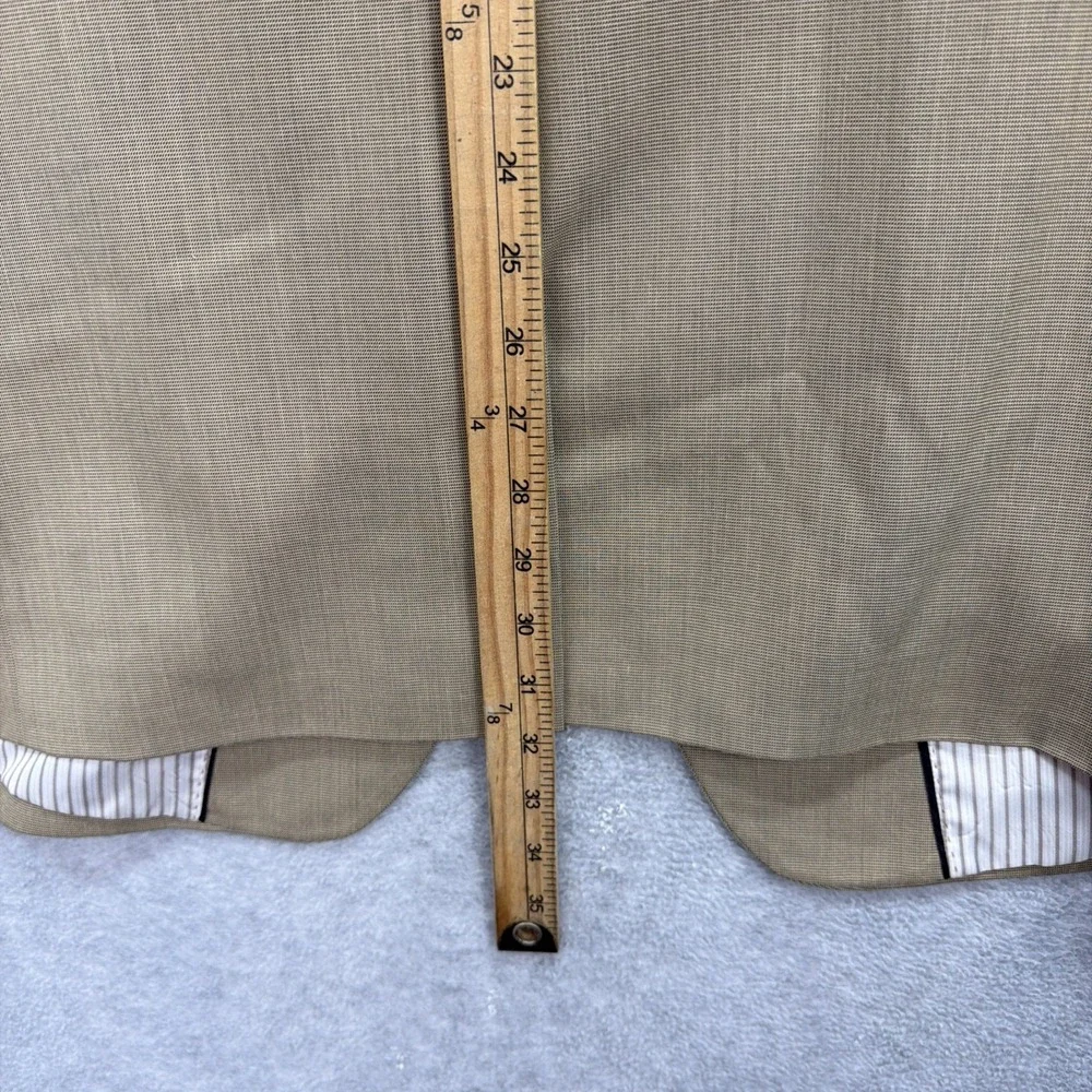 Saddlebred Blazer Mens 44 Long Tan Brown Jacket Sport Suit‎ Coat Office Career